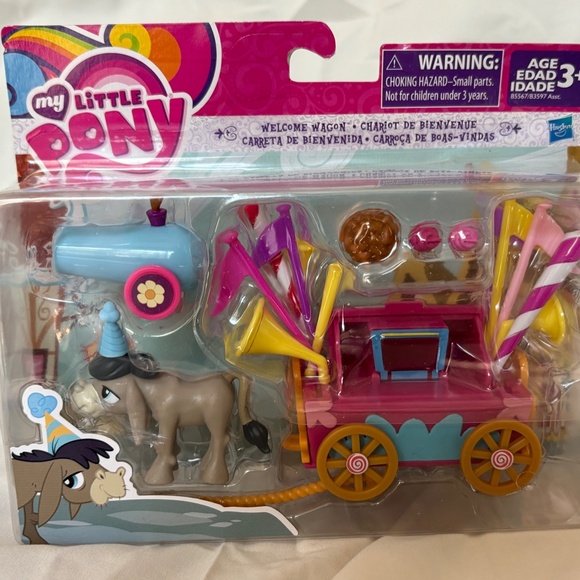 Cranky Doodle Donkey Welcome Wagon 2-Piece Collectible Set My Little Pony - Picture 2 of 4
